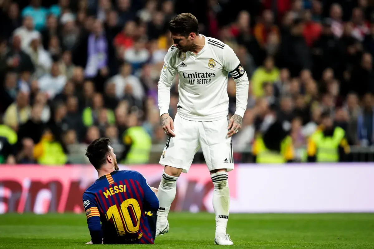 Sergio Ramos and Lionel Messi rivalry