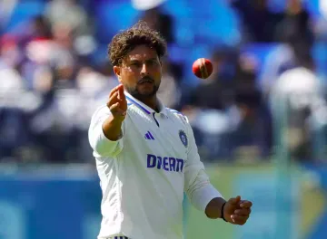 Kuldeep Yadav Etches His Name in History: 300th International Wicket!